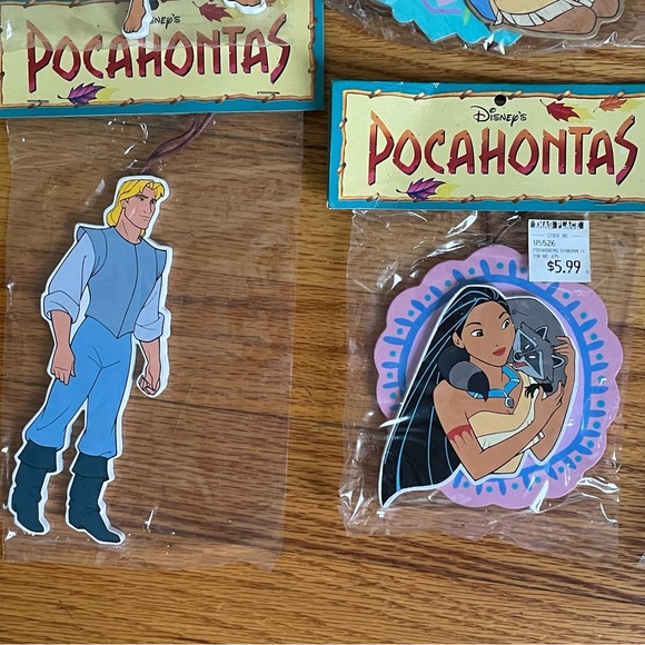 Vintage Disney Pocahontas ornament set - Picture 3 of 9